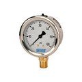 Wika Instrument 2.5" Type 213.53 160PSI/BAR Gauge - 1/4" NPT LM Stainless Steel 9692024